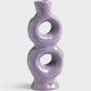 CANDLE HOLDER LOOP LILAC - PICK UP ONLY