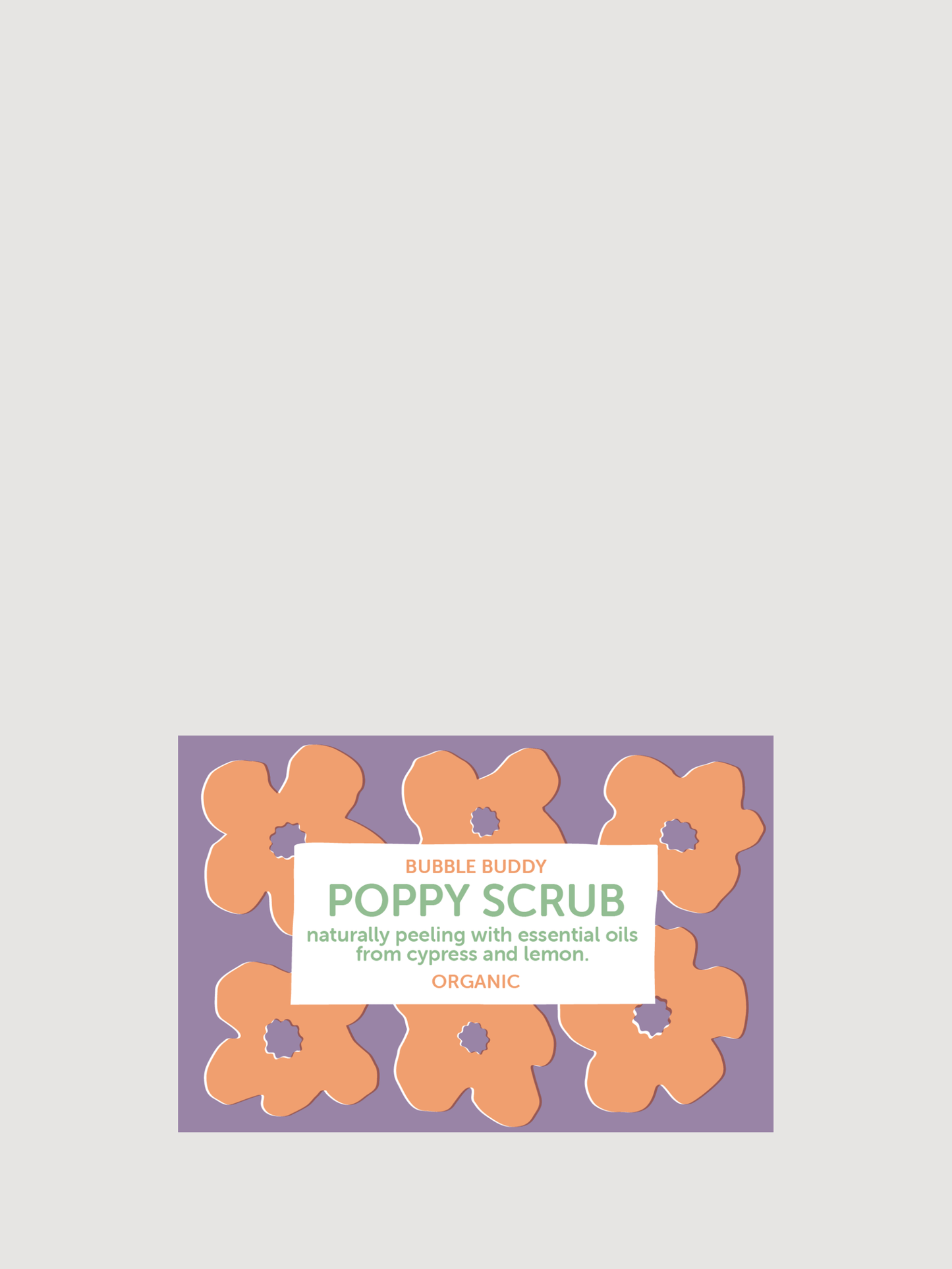 Poppy Scrub Bar
